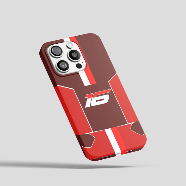 Charles Leclerc Helmet recolor Phone case