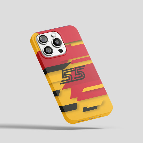 Carlos Sainz Helmet Phone case