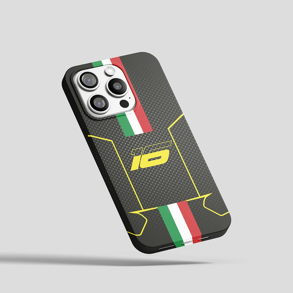 Charles Leclerc Monza Helmet Phone case